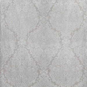 Sterling Paisley Flax AW73026 by Anna French Designer Fabric