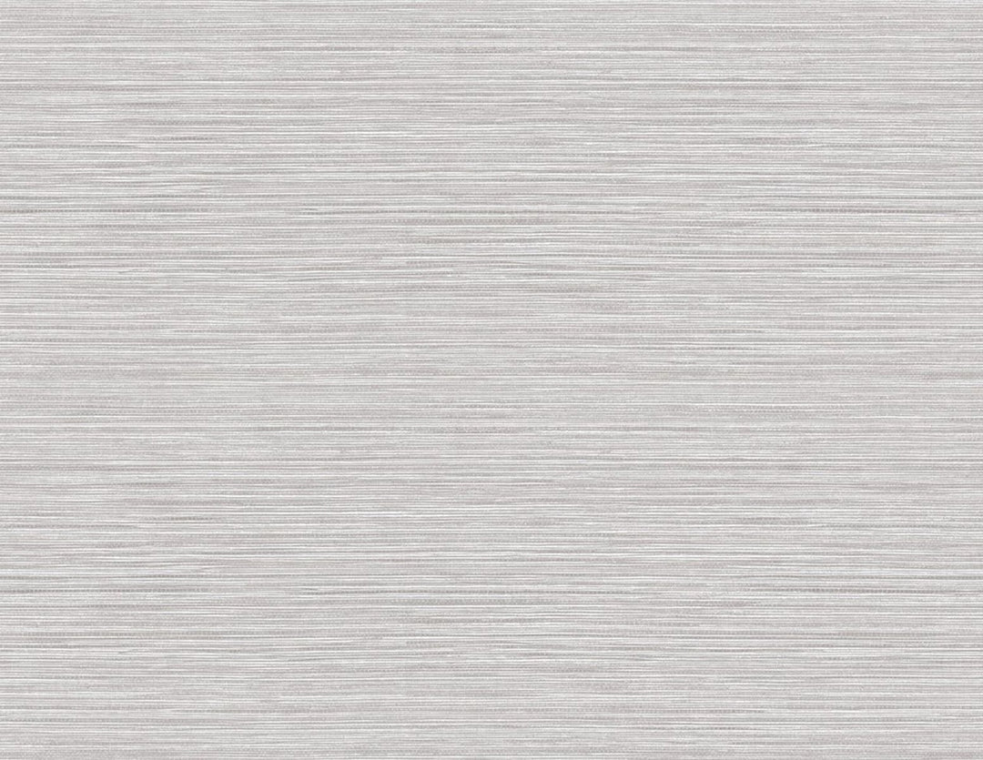 Vinyl Grasscloth Heather Gray AW74511 by Seabrook Designs Designer Wallpaper