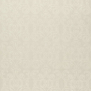Barcelona Embroidery Natural AW9123 by Anna French Designer Fabric