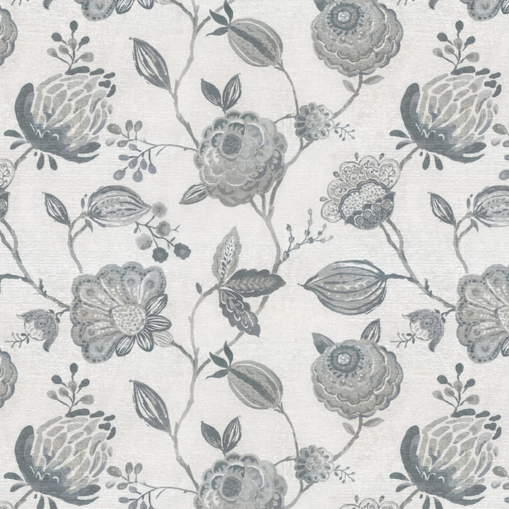 AWAKEN 65J8591 by JF Designer Fabric Midnight Waters 100% Polyester India  Horizontal: 26.5 and Vertical: 24.25 54  - Swanky Fabrics -