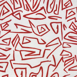 Abstract Flame by Europatex Designer Fabric