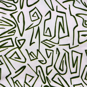 Abstract Green by Europatex Designer Fabric