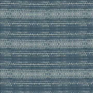 Accordion Indigo by Kasmir Designer Fabric
