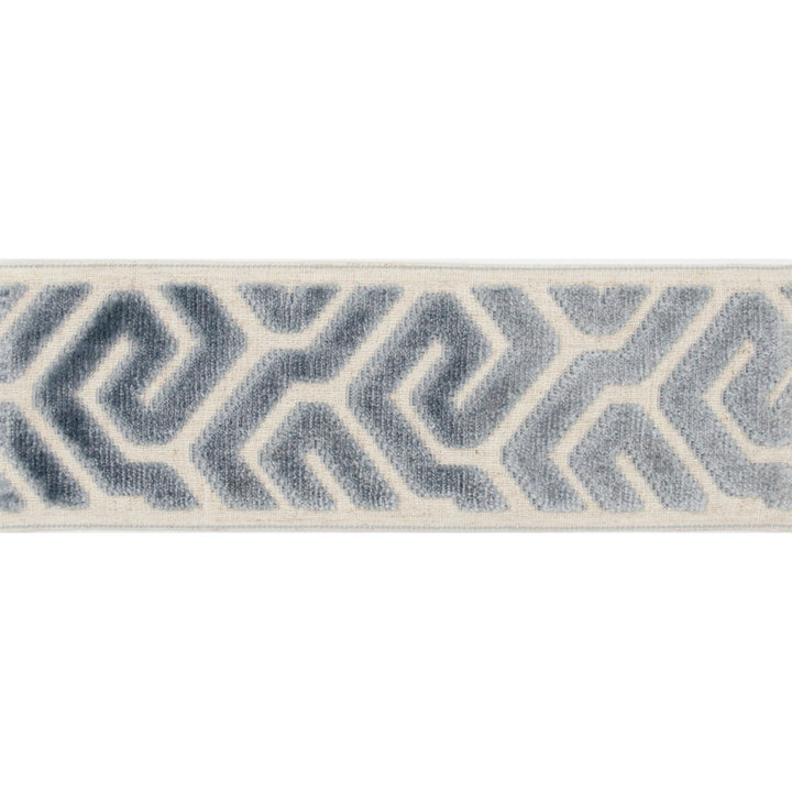 Agos Sky by Europatex Designer Fabric Agos 100% Polyester 3.50 inches - Swanky Fabrics -