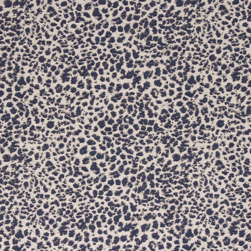 Animal Magnetism Indigo by Bella-Dura Designer Fabric  100% HIGH UV POLYESTER USA 70000  55"  - Swanky Fabrics -