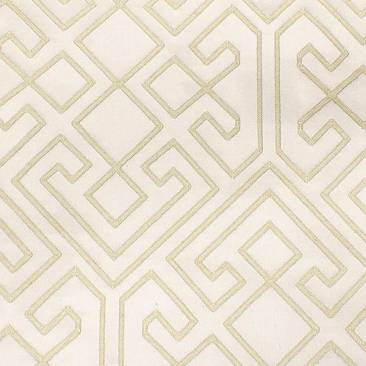 Ariel A Cream by Europatex Designer Fabric Ariel 100% Polyester 04.93" H, 07.97" V 55.00 inches - Swanky Fabrics -