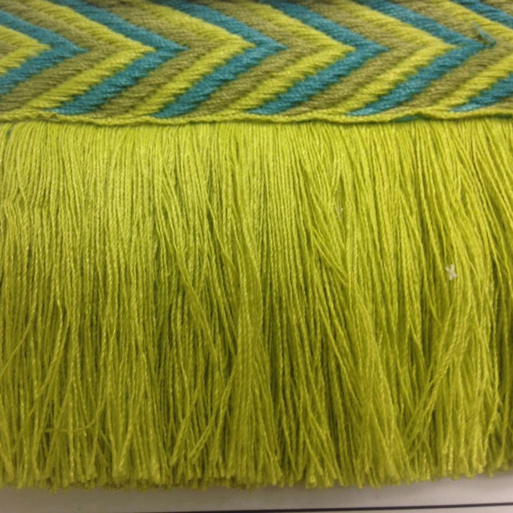 Ariel Lime by Europatex Designer Fabric Sirenia 50% Viscose, 50% Cotton 2.00 inches - Swanky Fabrics -