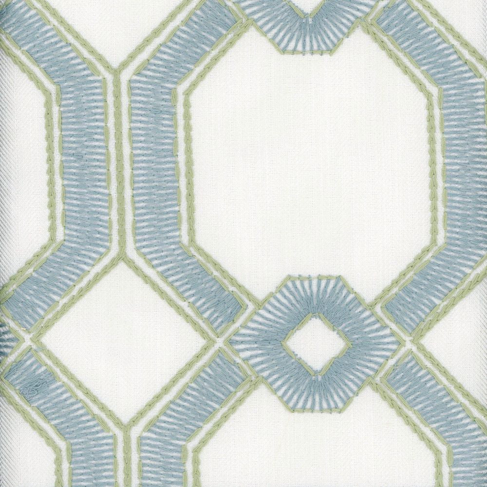 Avignon Seaglass by Heritage Designer Fabric - 100% Polyester USA or Imported Horizontal: and Vertical: 60" - Swanky Fabrics -