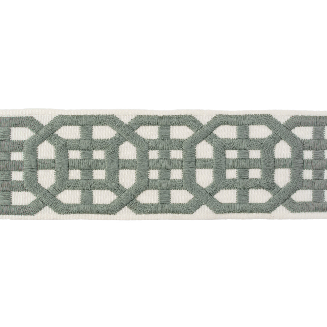 Shire Emb Tape - Aqua TL10196.13.0 by Lee Jofa Designer Trim