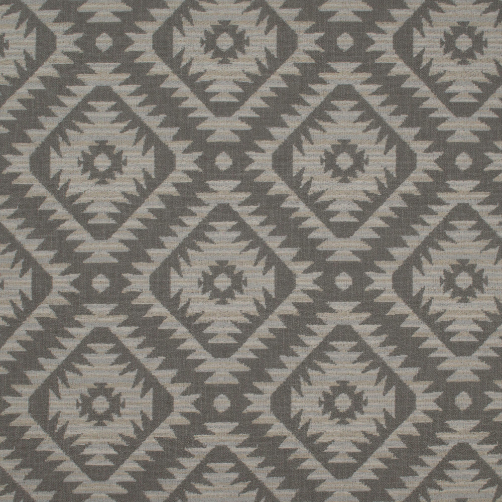 Aztec Geneva Mink by Europatex Designer Fabric Aztec 100% Polyester 6.85"Â H, 6.75" V 54.00 inches - Swanky Fabrics -