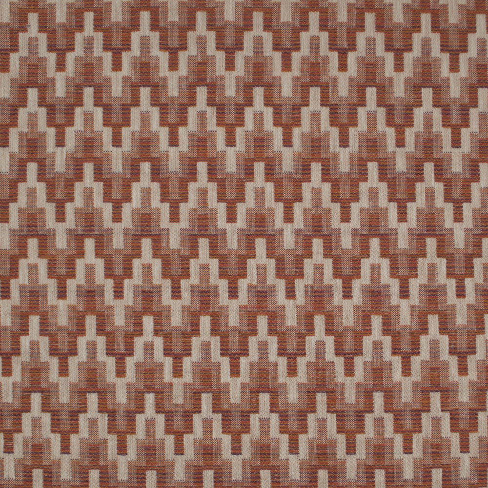 Aztec Native Apricot by Europatex Designer Fabric Aztec 67% Polyester, 33% Cotton 1.70" H, 2.35" V 54.00 inches - Swanky Fabrics -