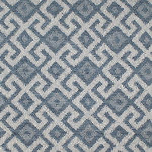 Aztec Neve Battleship by Europatex Designer Fabric
