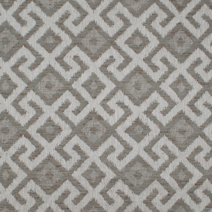Aztec Neve Gray by Europatex Designer Fabric Aztec 86% Poyester, 14% Cotton 6.85" H, 6.85" V 54.00 inches - Swanky Fabrics -