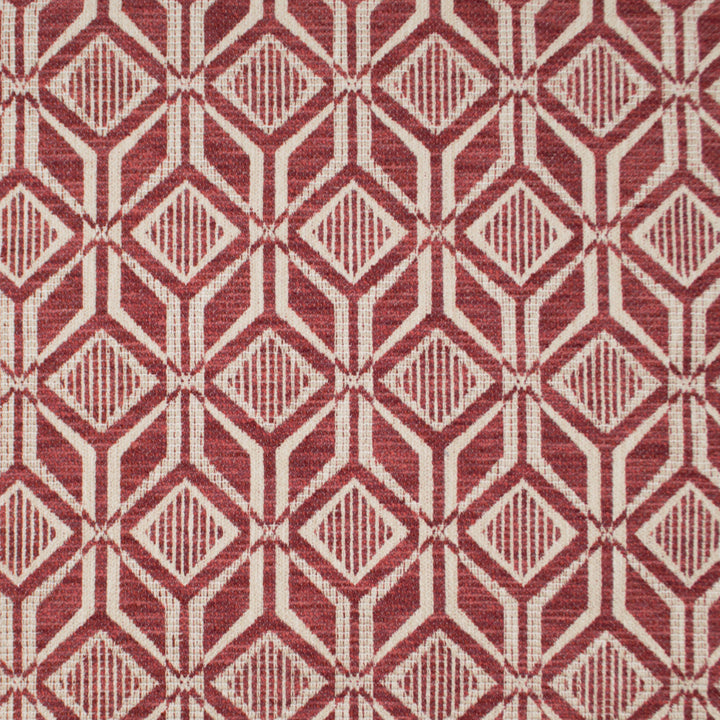 Aztec Norse Ruby by Europatex Designer Fabric Aztec 81% Polyester, 19% Cotton 3.40" H, 6.40" V 54.00 inches - Swanky Fabrics -