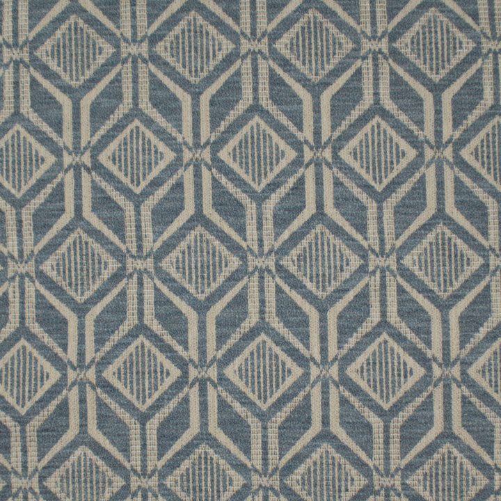 Aztec Norse Sky by Europatex Designer Fabric Aztec 81% Polyester, 19% Cotton 3.40" H, 6.40" V 54.00 inches - Swanky Fabrics -