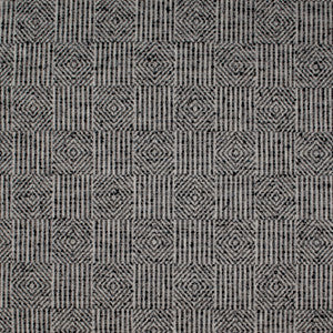 Aztec Osiris Charcoal by Europatex Designer Fabric