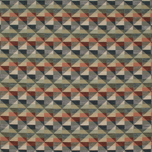 Aztec Rubric Apricot by Europatex Designer Fabric