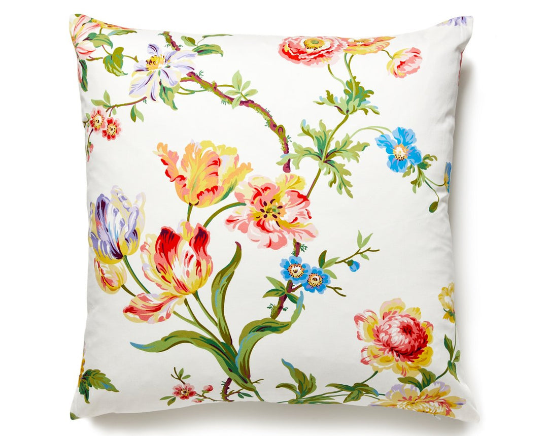 Botanical Garden Pillow 22 X 22 - Summer Multi B0SDDK35060001 by Scalamandre Designer Pillow