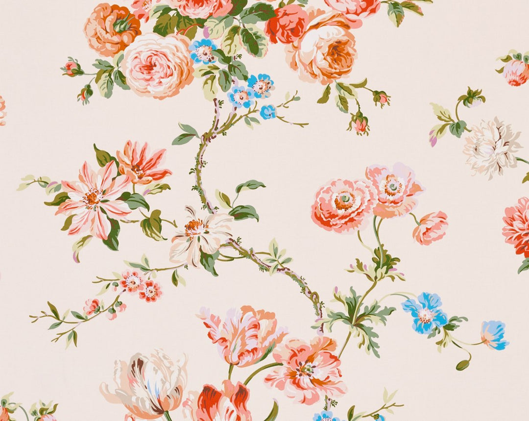 Botanical Garden Rose Quartz B035060004 by Old World Weavers Designer Fabric