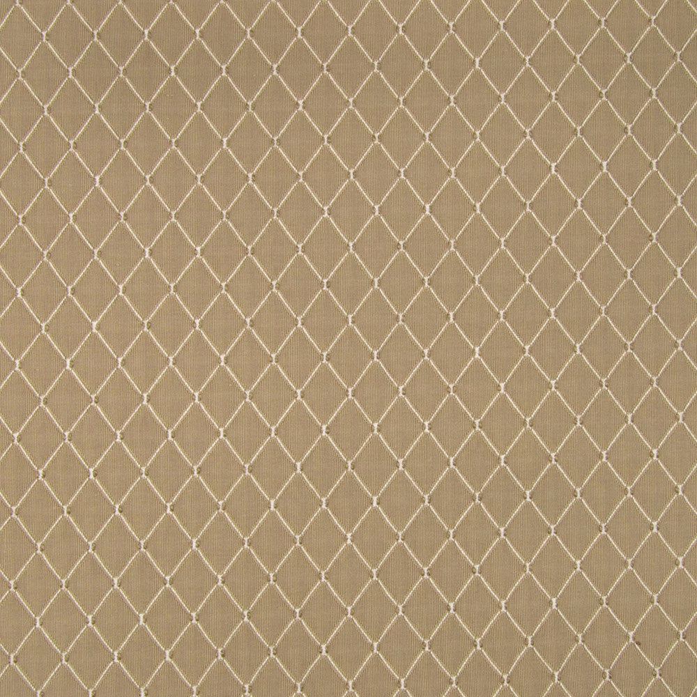 B4094 Khaki by Greenhouse Designer Fabric 100% Polyester China 30,000 double rubs </p><p>Repeat: .75" H, 1.25" V 54" - Swanky Fabrics -