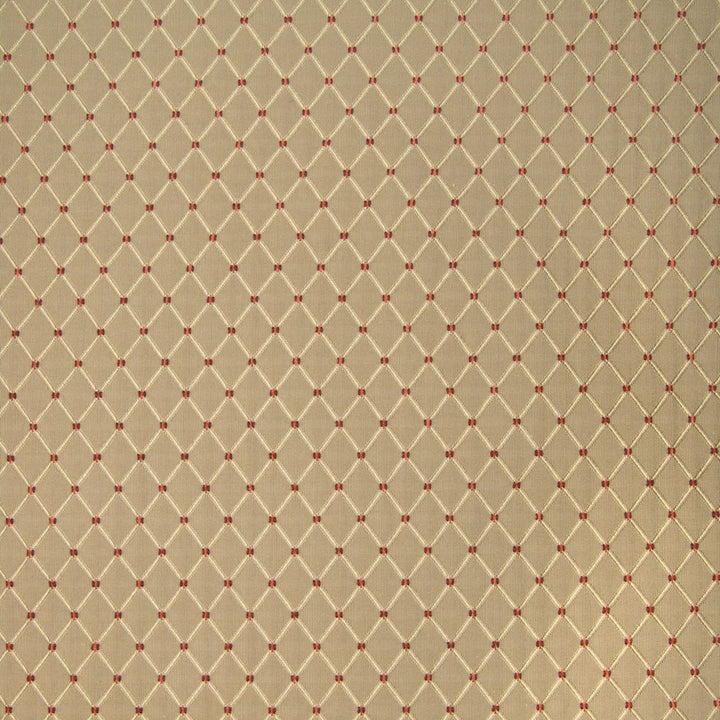 B4111 Garnet by Greenhouse Designer Fabric 100% Polyester China 30,000 double rubs </p><p>Repeat: .75" H, 1.25" V 54" - Swanky Fabrics -