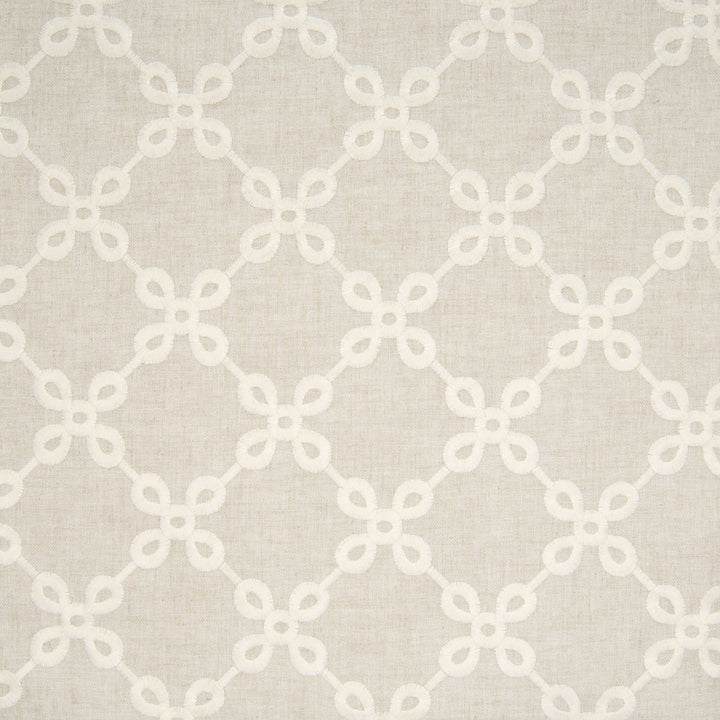 B8024 Sand by Greenhouse Designer Fabric 70% Polyester, 30% Linen With 100% Rayon Embroidery India 6,000 double rubs </p><p>Repeat: 4.625" H, 4.5" V 51.5" - Swanky Fabrics -