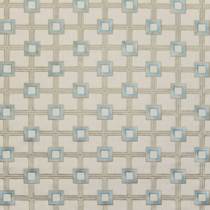 B9295 Porcelain by Greenhouse Designer Fabric 52% Cotton, 48% Polyester With 100% Polyester Embroidery India 6,000 double rubs </p><p>Repeat: 5.125" H, 4.5" V 54" - Swanky Fabrics -