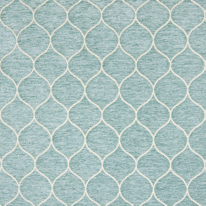 B9770 Mist by Greenhouse Designer Fabric 85% Polyester, 15% Cotton China 50,000 double rubs </p><p>Repeat: 2" H, 3" V 55" - Swanky Fabrics -