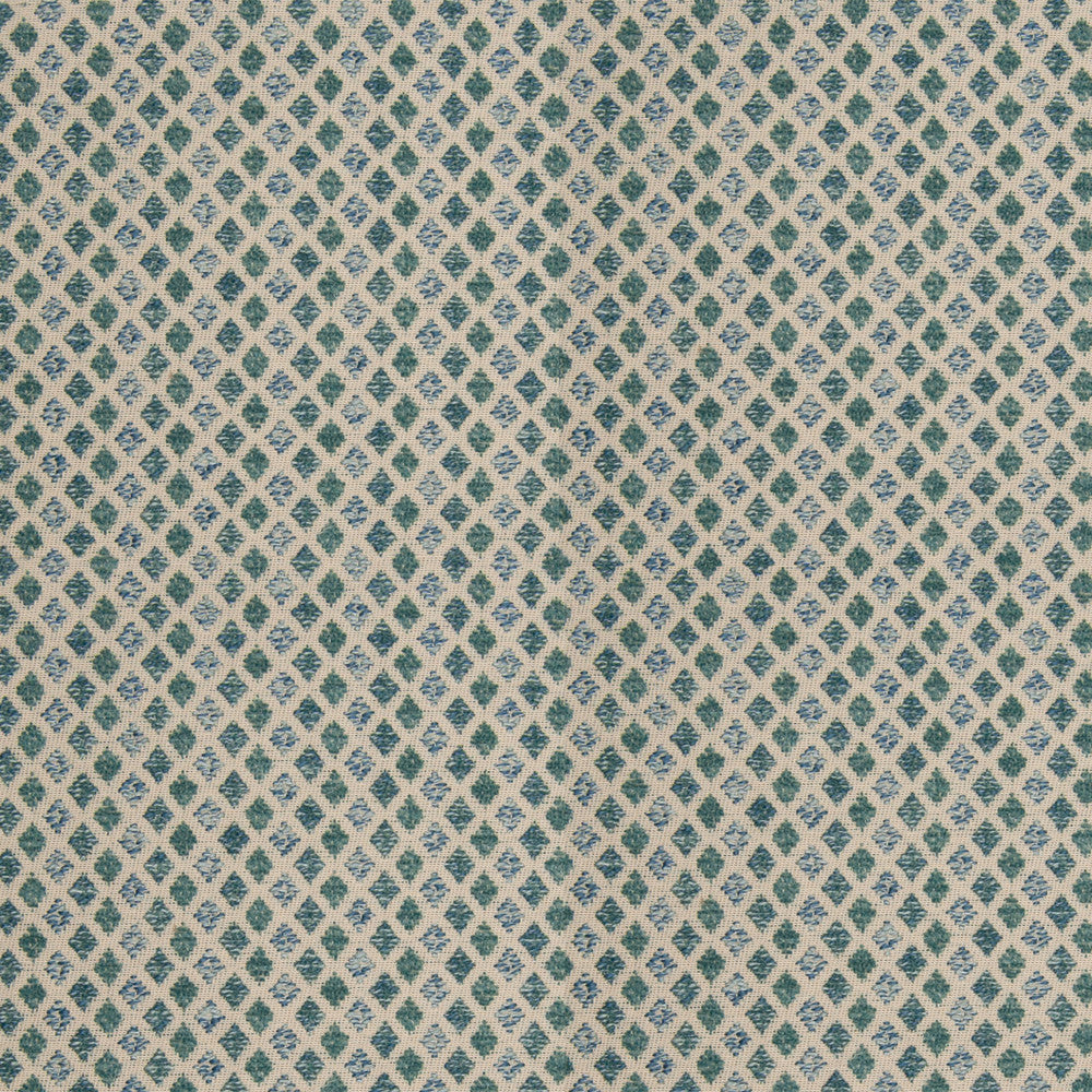 B9804 Sky by Greenhouse Designer Fabric 100% Polyester China 20,000 double rubs </p><p>Repeat: 1.75" H, .625" V 55" - Swanky Fabrics -