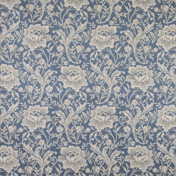 B9806 Blue by Greenhouse Designer Fabric 74% Polyester, 16% Cotton, 10% Rayon China 45,000 double rubs </p><p>Repeat: 9.6" H, 9.5" V 55" - Swanky Fabrics -