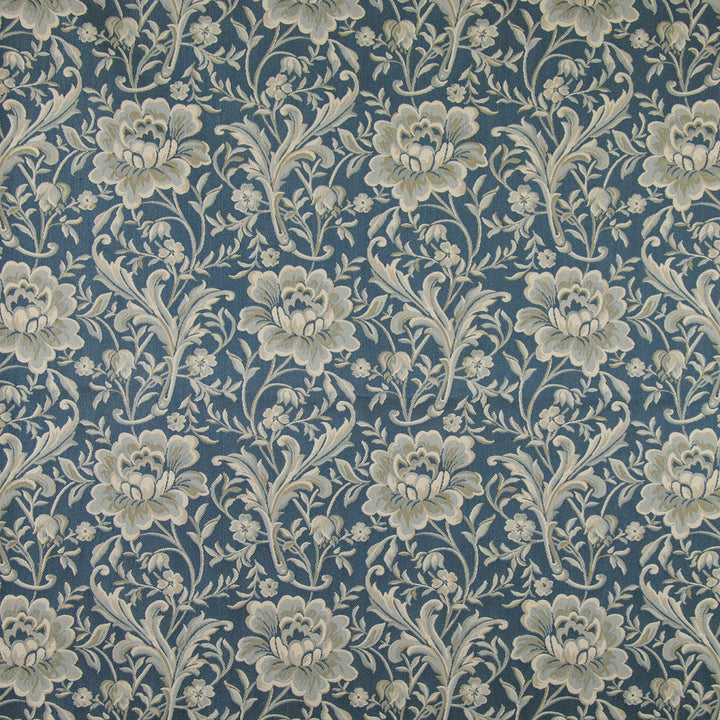 B9806 Blue by Greenhouse Designer Fabric 74% Polyester, 16% Cotton, 10% Rayon China 45,000 </p><p>Repeat: 9.6" H, 9.5" V 55" - Swanky Fabrics -