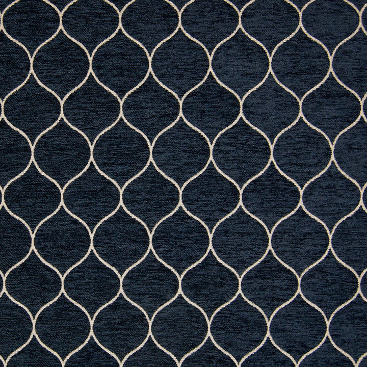 B9826 Midnight Blue by Greenhouse Designer Fabric F12: upholstery by COLOR 85% Polyester, 15% Cotton China 50,000 double rubs </p><p>Repeat: 2" H, 3" V 55" - Swanky Fabrics -