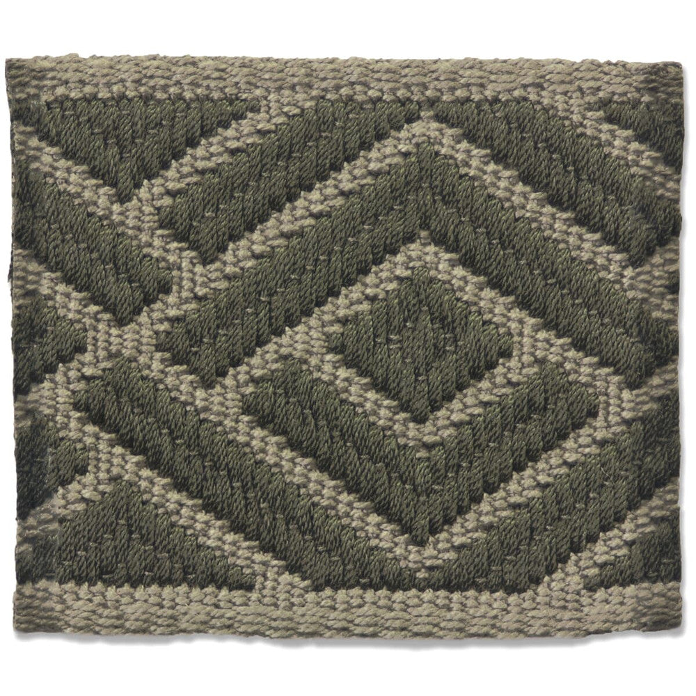 Bacall 2 Charcoal by Stout Designer Trim NEW WORLD TAPES & BORDERS 100%SVI FRANCE FLAME RETARDANT-CA BULLETIN 117-SECTION E FLAME RETARDANT-U.F.A.C. CLASS 1 WYZENBEEK 10 000 DOUBLE RUB WEAR TEST (MEDIUM DUTY) Horizontal: 3.000 and Vertical: 0.000 3 in - Swanky Fabrics -