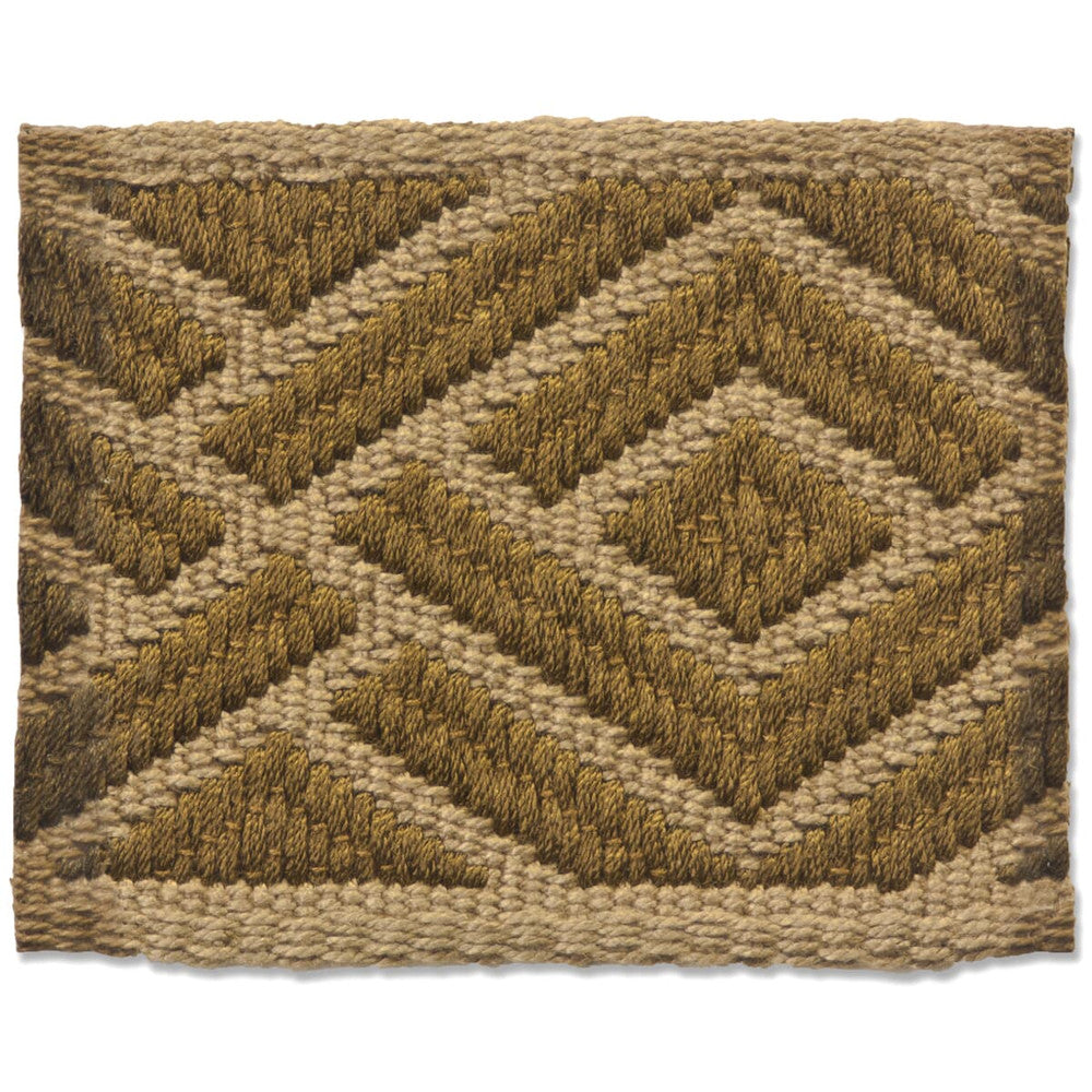 Bacall 8 Cappuccino by Stout Designer Trim New World Tapes & Borders 100% Spun Viscose FRANCE Horizontal: 3 and Vertical: 0 3 in - Swanky Fabrics -