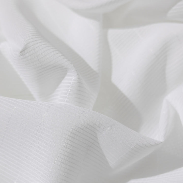 Celestial Bacalar Blanc by Europatex Designer Fabric Celestial 100% Polyester 0.00 125.00 inches - Swanky Fabrics -