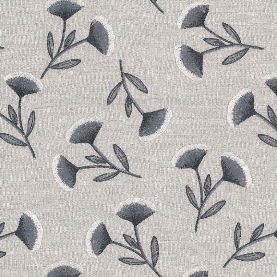 Baden 4 Slate by Stout Designer Fabric Baden 4 Slate by Stout Fabric COMFORTABLE LIVING CHAMBRAY/PACIFIC 84%POL 16%COT %BEMB India Horizontal: 18 and Vertical: 18 52 in - Fabric Carolina -