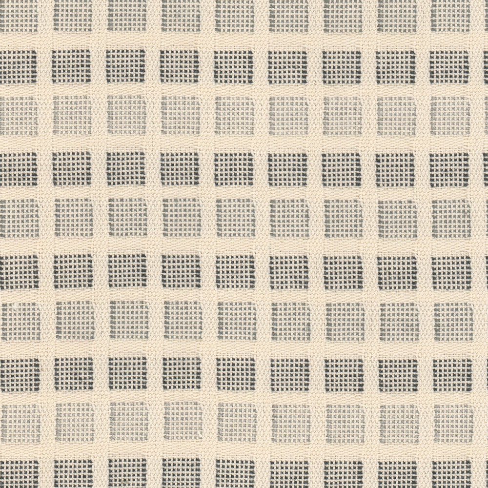 Baja 1 Shadow by Stout Designer Fabric LIVING IS EASY GREY/SLATE 88%COT 12%POL USA Horizontal: 0.750 and Vertical: 4.500 54 in - Swanky Fabrics -