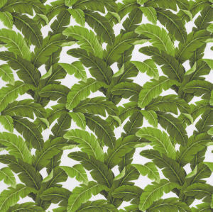 Baja White by Norbar Designer Fabric SUNTASTIC 100% SPUN POLYESTER TAIWAN 12 1/2"V 9"H 54 - Swanky Fabrics -