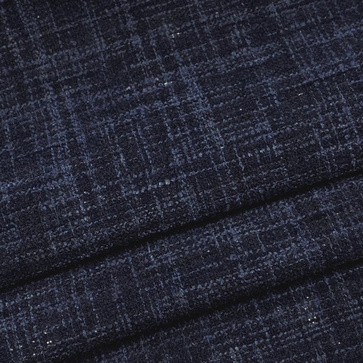Baker Indigo by Magnolia Designer Fabric - 100 Polyester China 50000 Horizontal: 0 and Vertical: 0 56" - Swanky Fabrics -