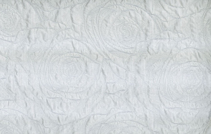 Balcony White by Norbar Designer Fabric PARAMOUNT 100% POLYESTER 7"V 7"H 55 - Swanky Fabrics -