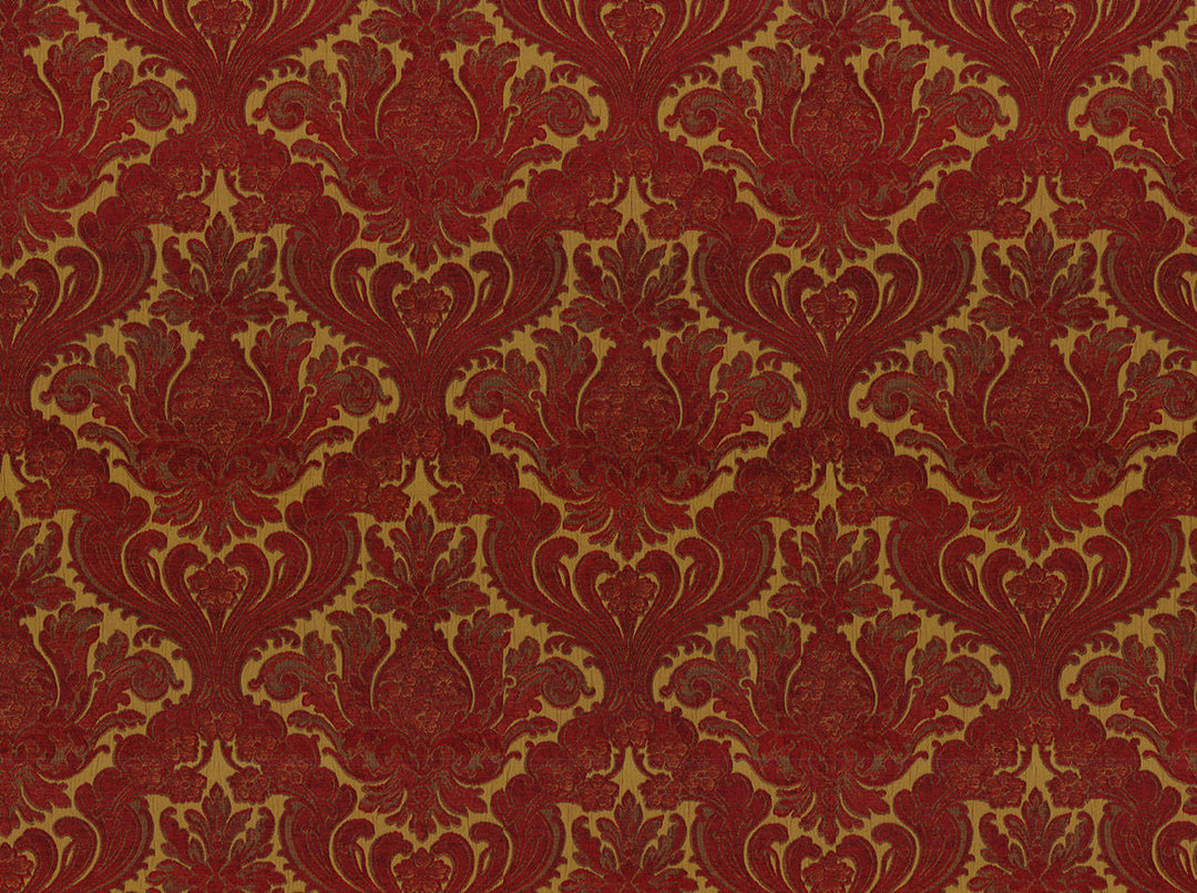 Balenciaga 389 Moroccan Red by Covington Designer Fabric