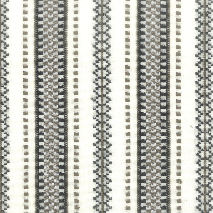 Balfour 2 Iron by Stout Designer Fabric COMFORTABLE LIVING PLATINUM/SLATE 100%COT INDIA WYZENBEEK 30 000 DOUBLE RUB WEAR TEST (HEAVY DUTY) CATB 117-2013 Horizontal: 6.750 and Vertical: 0.375 54 in - Swanky Fabrics -