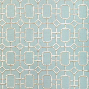 Bambu Fret Delft by Kravet Designer Fabric