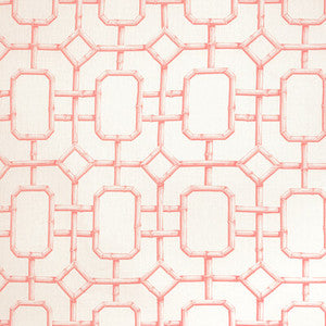 Bambu Fret Coral by Kravet Designer Fabric