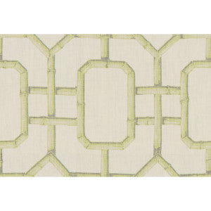 Bambu Fret Celery by Kravet Couture Designer Fabric