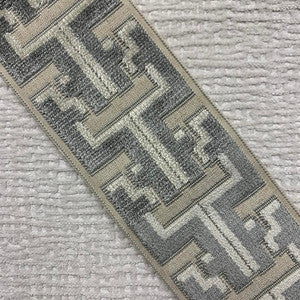 Banks Tape Gray by Magnolia Designer Fabric