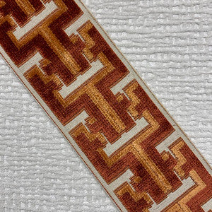 Banks Tape Saffron by Magnolia Designer Fabric
