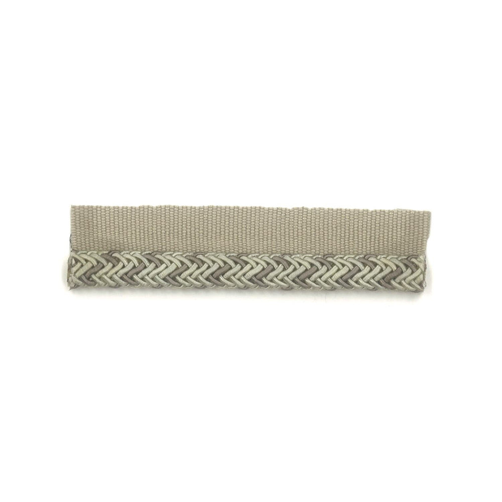 Banport 4 Grey by Stout Designer Trim METROPOLITAN TRIM 70%SVI 30%POL CHINA Horizontal: 0.000 and Vertical: 0.000 0.38 in - Swanky Fabrics -