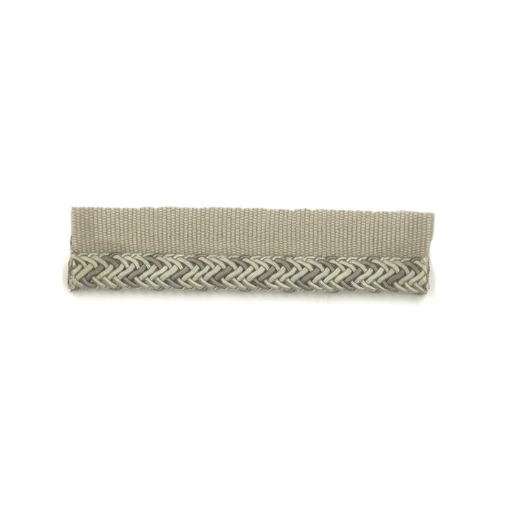 Banport 4 Grey by Stout Designer Trim METROPOLITAN TRIM 70%SVI 30%POL CHINA Horizontal: 0 and Vertical: 0 0.38 in - Swanky Fabrics -