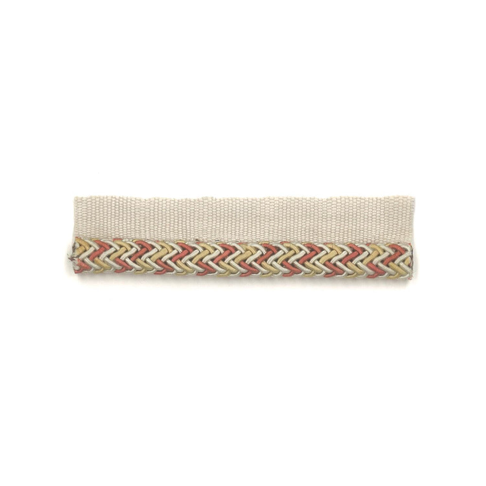 Banport 7 Tile by Stout Designer Trim METROPOLITAN TRIM 70%SVI 30%POL CHINA Horizontal: 0 and Vertical: 0 0.38 in - Swanky Fabrics -